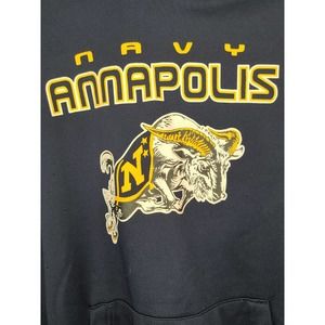 Navy Anapolis hoodie - youth large